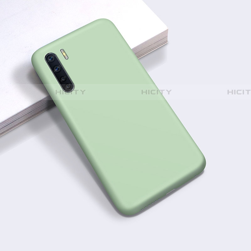 Funda Silicona Ultrafina Goma 360 Grados Carcasa para Oppo A91 Verde