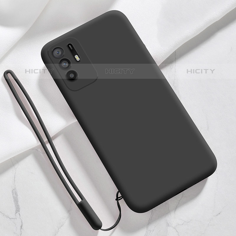 Funda Silicona Ultrafina Goma 360 Grados Carcasa para Oppo A95 5G Negro