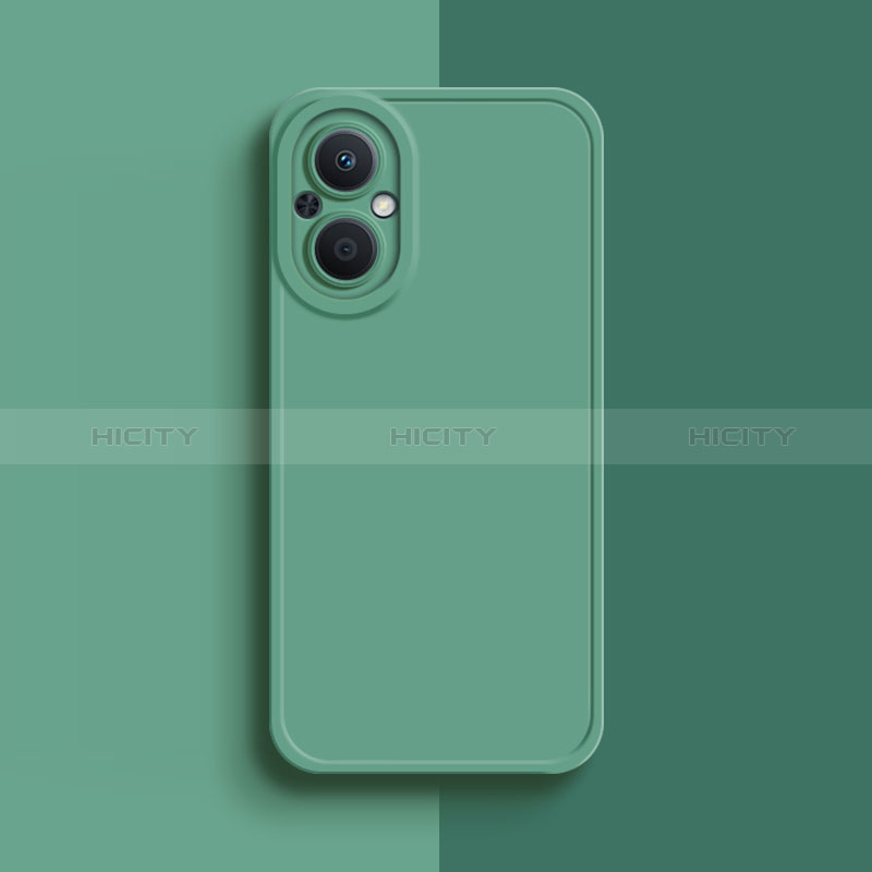 Funda Silicona Ultrafina Goma 360 Grados Carcasa para Oppo A96 5G Verde