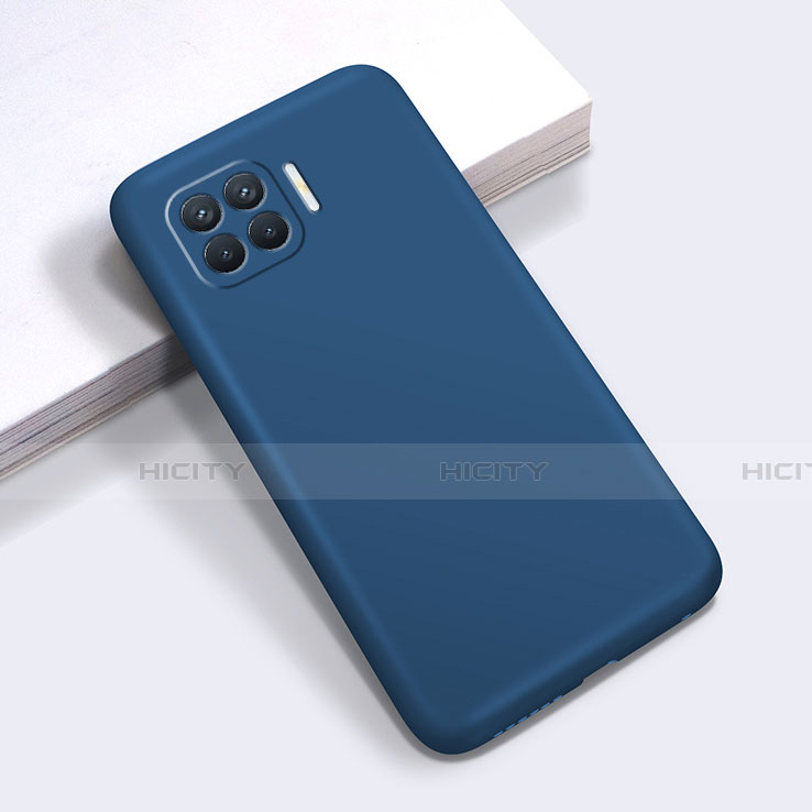 Funda Silicona Ultrafina Goma 360 Grados Carcasa para Oppo F17 Pro Azul