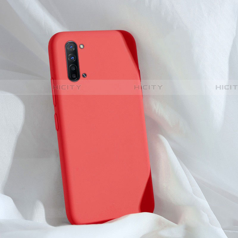 Funda Silicona Ultrafina Goma 360 Grados Carcasa para Oppo Find X2 Lite Rojo