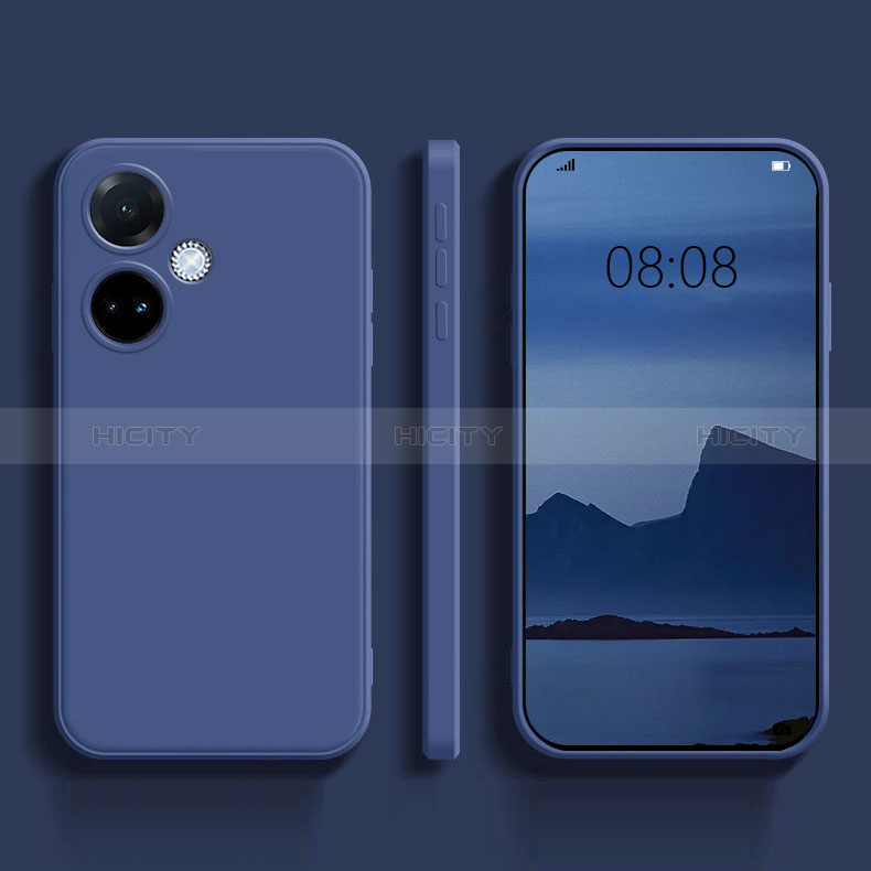 Funda Silicona Ultrafina Goma 360 Grados Carcasa para Oppo K11 5G Azul