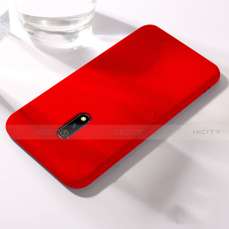 Funda Silicona Ultrafina Goma 360 Grados Carcasa para Oppo K3 Rojo