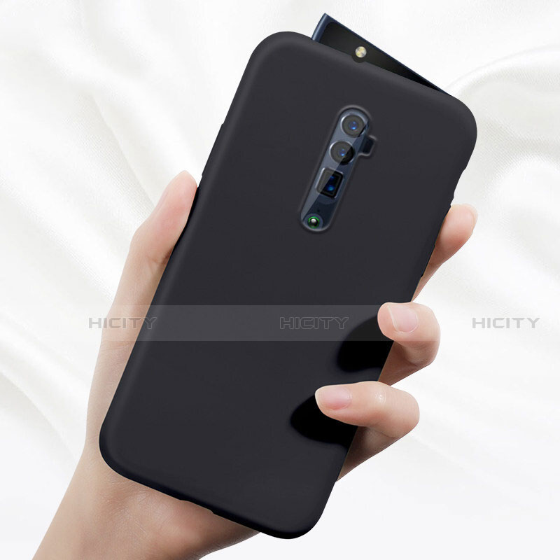 Funda Silicona Ultrafina Goma 360 Grados Carcasa para Oppo Reno 10X Zoom Negro