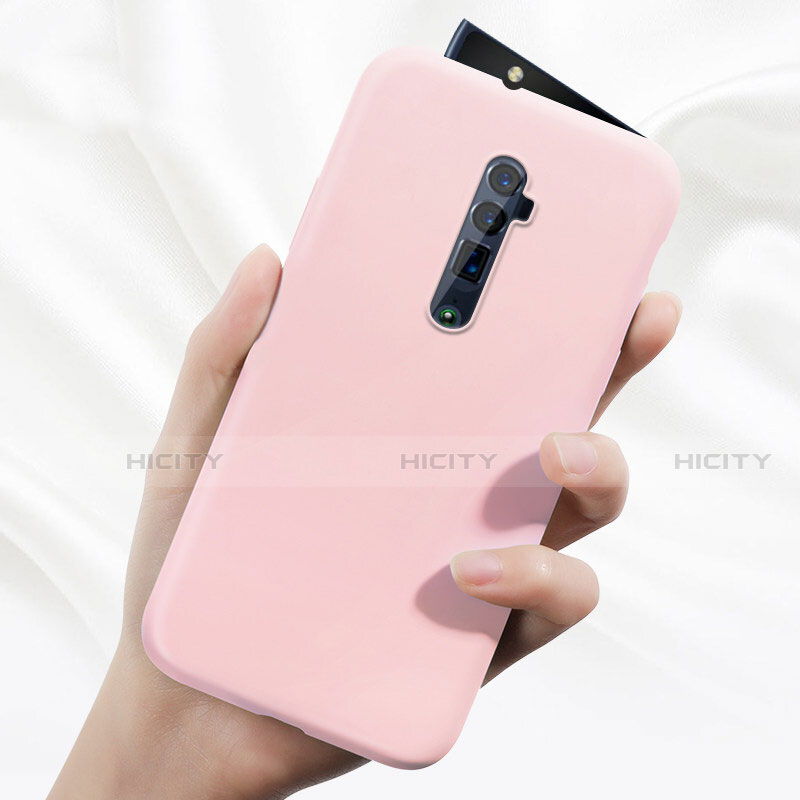 Funda Silicona Ultrafina Goma 360 Grados Carcasa para Oppo Reno 10X Zoom Oro Rosa