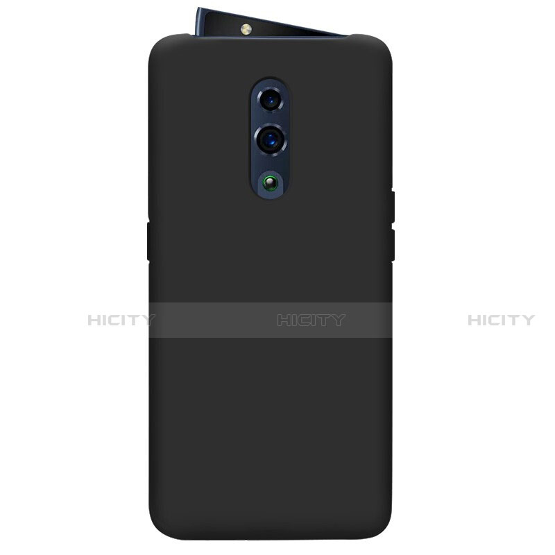 Funda Silicona Ultrafina Goma 360 Grados Carcasa para Oppo Reno Negro