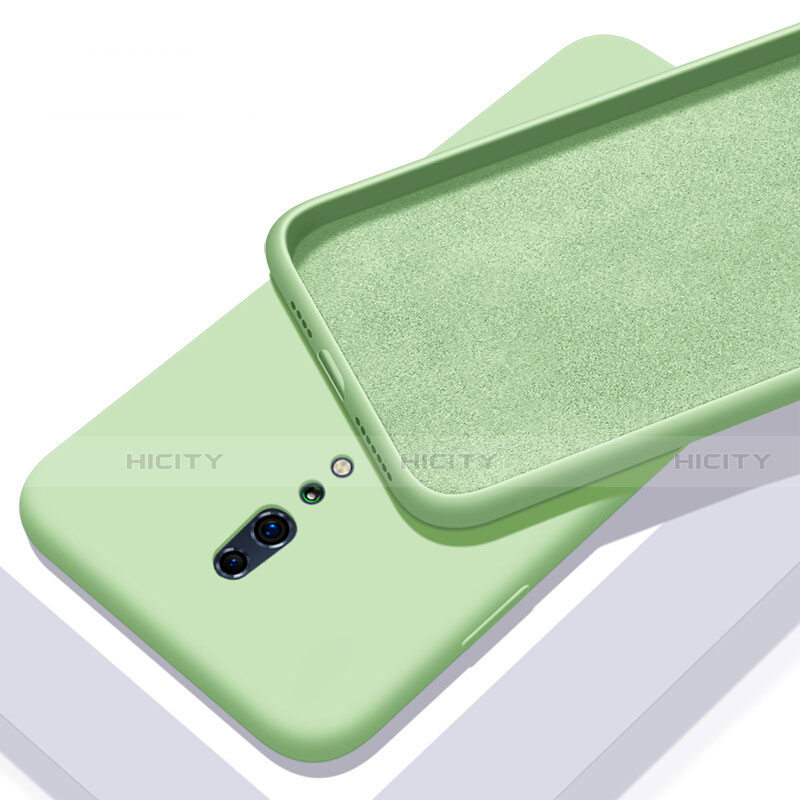 Funda Silicona Ultrafina Goma 360 Grados Carcasa para Oppo Reno Z Verde