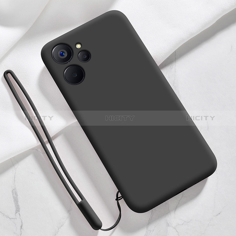 Funda Silicona Ultrafina Goma 360 Grados Carcasa para Realme 10T 5G Negro