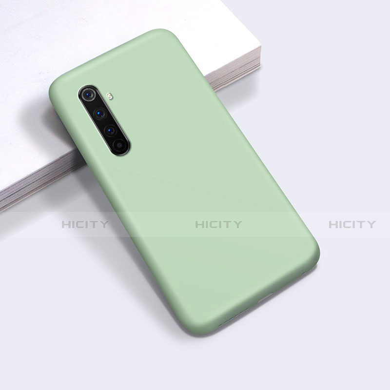 Funda Silicona Ultrafina Goma 360 Grados Carcasa para Realme 6 Pro Verde