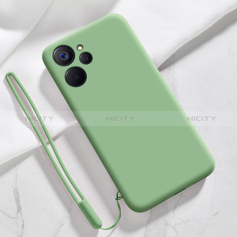 Funda Silicona Ultrafina Goma 360 Grados Carcasa para Realme 9i 5G Verde