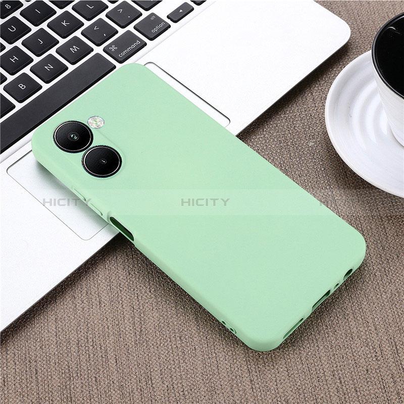 Funda Silicona Ultrafina Goma 360 Grados Carcasa para Realme C33 (2023) Verde