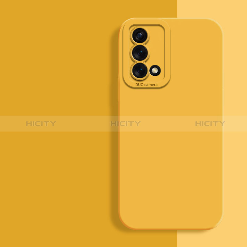 Funda Silicona Ultrafina Goma 360 Grados Carcasa para Realme GT Master 5G Amarillo