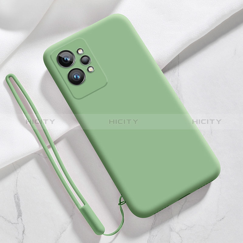 Funda Silicona Ultrafina Goma 360 Grados Carcasa para Realme GT2 Pro 5G Verde