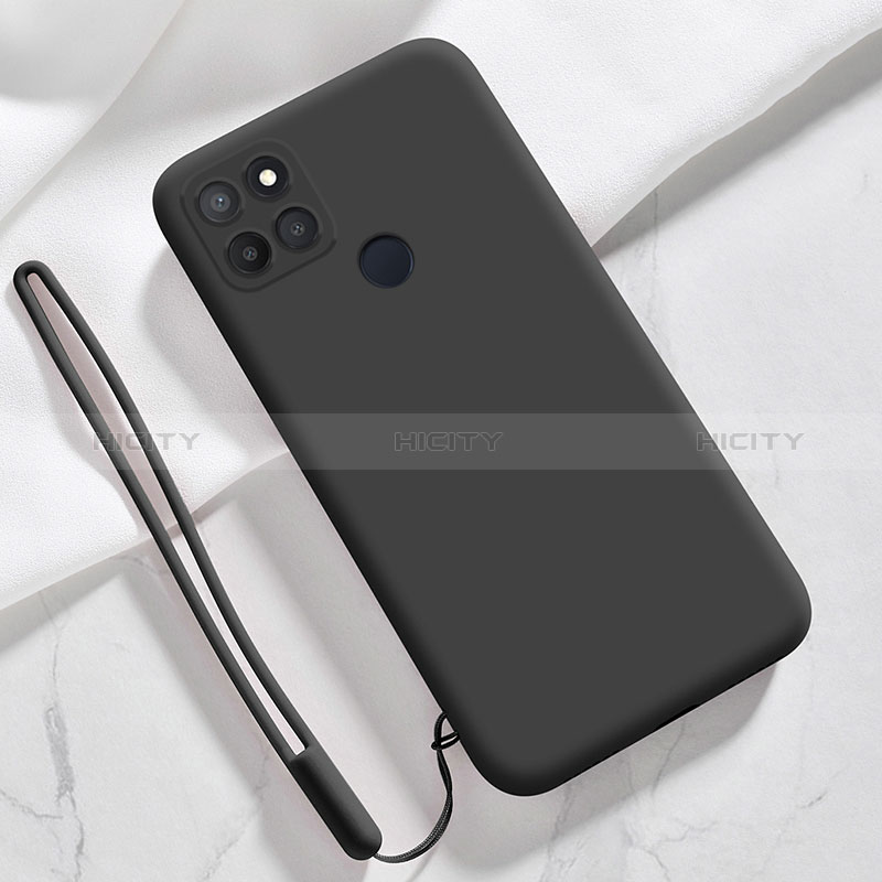 Funda Silicona Ultrafina Goma 360 Grados Carcasa para Realme Narzo 50A Negro