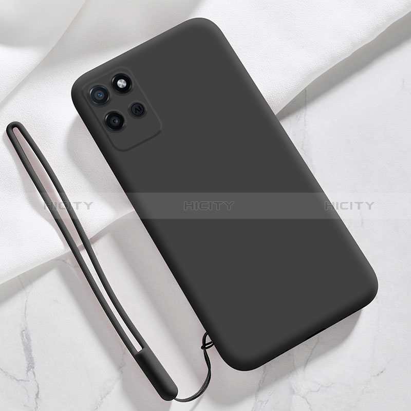 Funda Silicona Ultrafina Goma 360 Grados Carcasa para Realme V11 5G Negro