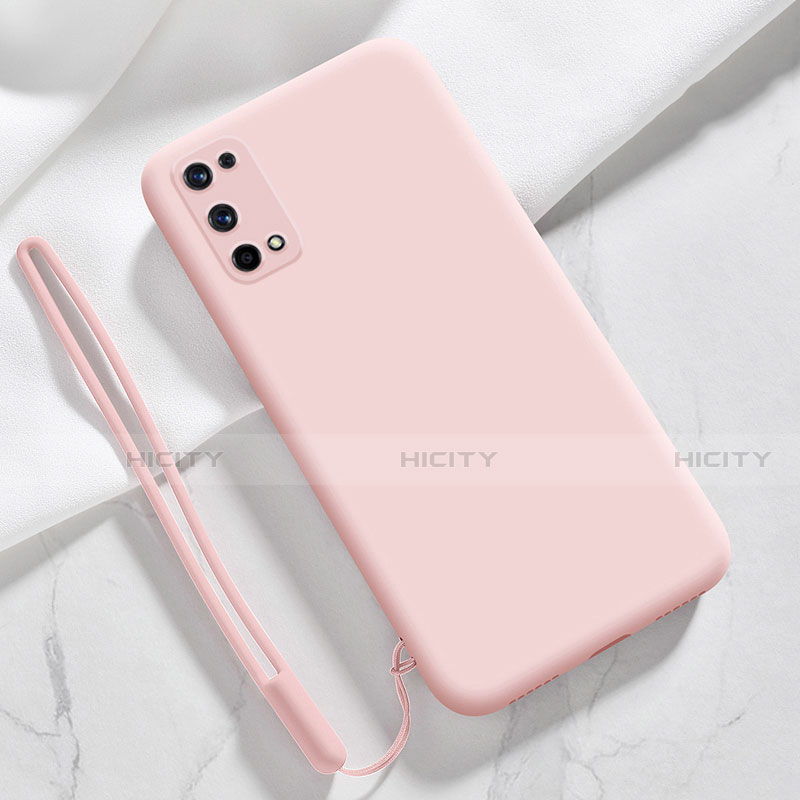 Funda Silicona Ultrafina Goma 360 Grados Carcasa para Realme V15 5G Rosa