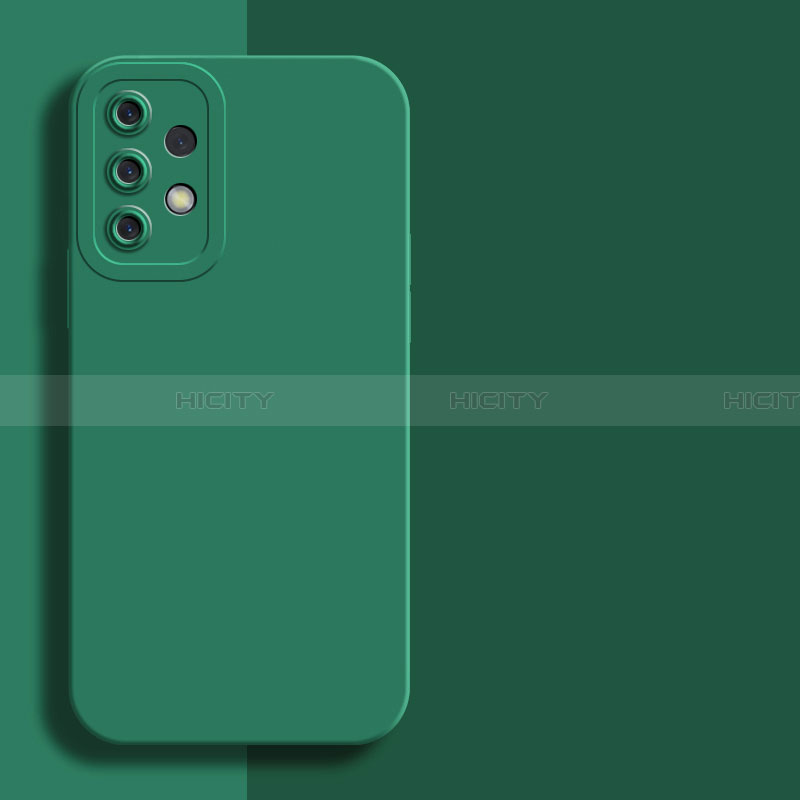 Funda Silicona Ultrafina Goma 360 Grados Carcasa para Samsung Galaxy A32 5G Verde