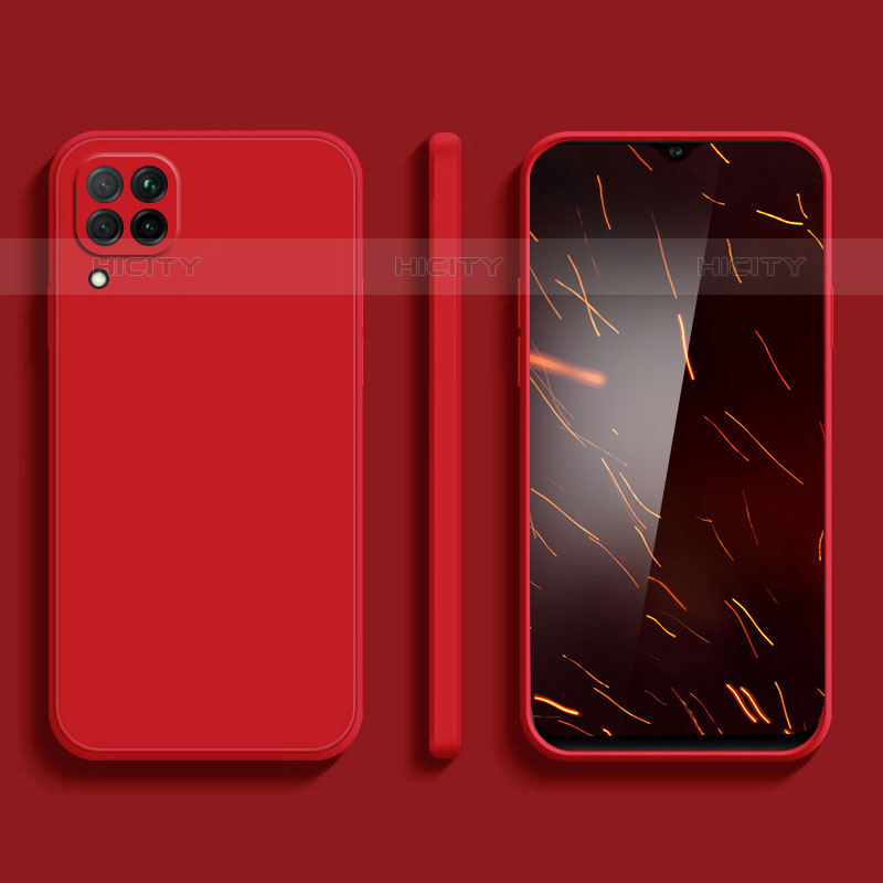 Funda Silicona Ultrafina Goma 360 Grados Carcasa para Samsung Galaxy M22 4G Rojo