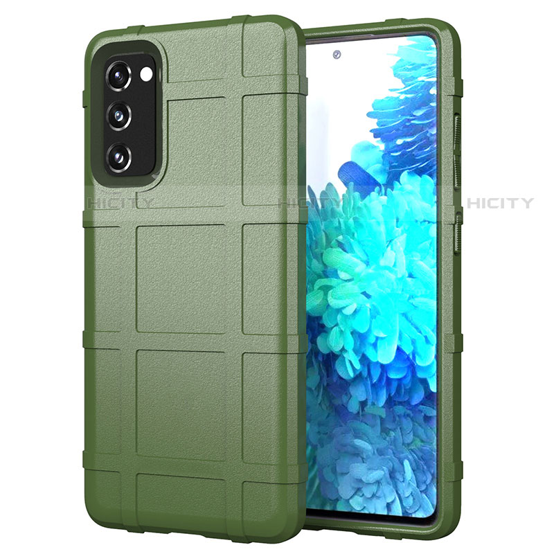 Funda Silicona Ultrafina Goma 360 Grados Carcasa para Samsung Galaxy S20 FE ((2022)) 5G Verde