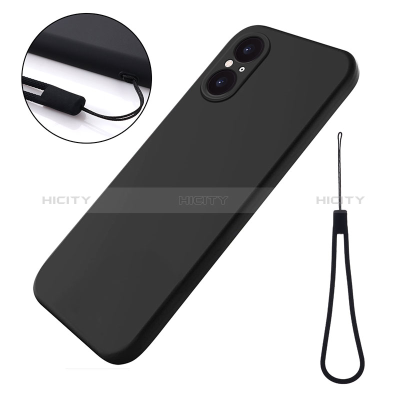 Funda Silicona Ultrafina Goma 360 Grados Carcasa para Sony Xperia 5 V Negro