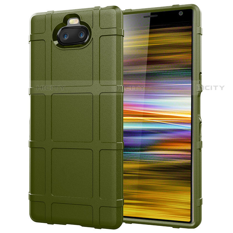 Funda Silicona Ultrafina Goma 360 Grados Carcasa para Sony Xperia XA3 Ultra Verde