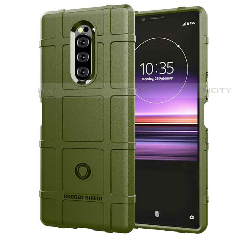 Funda Silicona Ultrafina Goma 360 Grados Carcasa para Sony Xperia XZ4 Verde