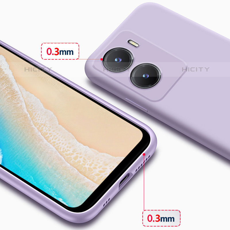 Funda Silicona Ultrafina Goma 360 Grados Carcasa para Vivo iQOO Z7i 5G