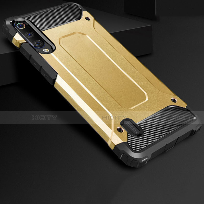 Funda Silicona Ultrafina Goma 360 Grados Carcasa para Xiaomi CC9e Oro