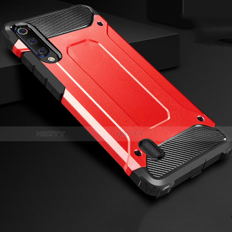 Funda Silicona Ultrafina Goma 360 Grados Carcasa para Xiaomi Mi A3 Rojo