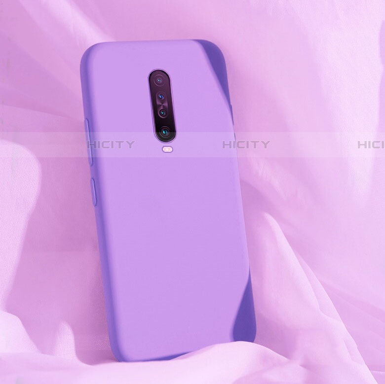 Funda Silicona Ultrafina Goma 360 Grados Carcasa para Xiaomi Poco X2 Morado