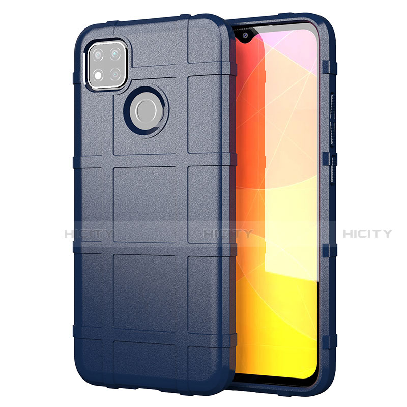 Funda Silicona Ultrafina Goma 360 Grados Carcasa para Xiaomi Redmi 9 India Azul