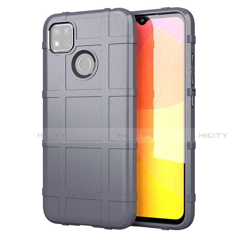 Funda Silicona Ultrafina Goma 360 Grados Carcasa para Xiaomi Redmi 9 India Gris