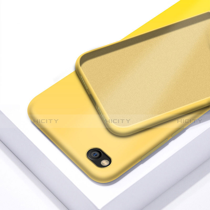 Funda Silicona Ultrafina Goma 360 Grados Carcasa para Xiaomi Redmi Go Amarillo