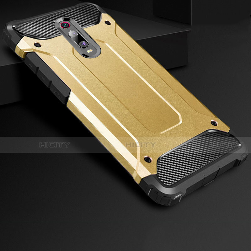 Funda Silicona Ultrafina Goma 360 Grados Carcasa para Xiaomi Redmi K20 Pro Oro