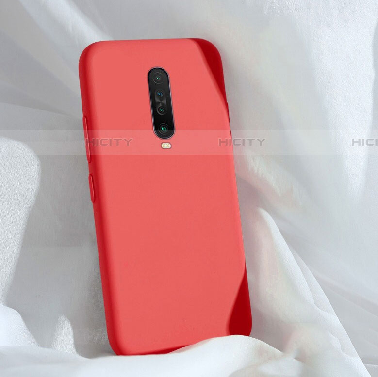 Funda Silicona Ultrafina Goma 360 Grados Carcasa para Xiaomi Redmi K30 4G Rojo