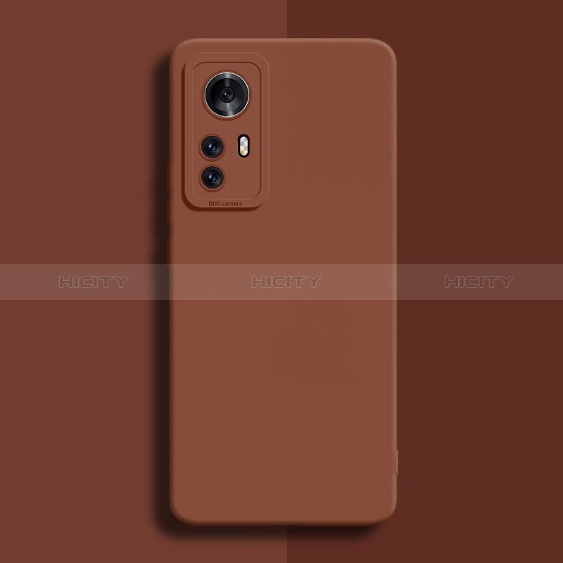 Funda Silicona Ultrafina Goma 360 Grados Carcasa para Xiaomi Redmi Note 12S Marron