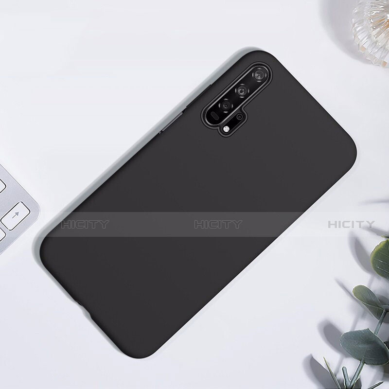 Funda Silicona Ultrafina Goma 360 Grados Carcasa S01 para Huawei Honor 20 Pro Negro