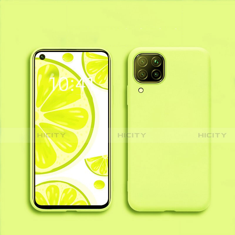 Funda Silicona Ultrafina Goma 360 Grados Carcasa S01 para Huawei Nova 6 SE Amarillo