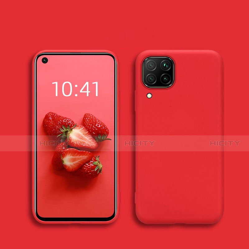 Funda Silicona Ultrafina Goma 360 Grados Carcasa S01 para Huawei Nova 6 SE Rojo