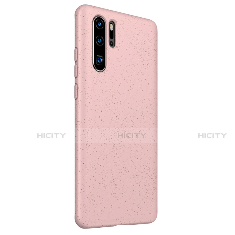 Funda Silicona Ultrafina Goma 360 Grados Carcasa S01 para Huawei P30 Pro New Edition Oro Rosa