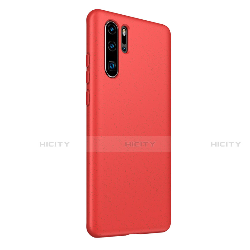 Funda Silicona Ultrafina Goma 360 Grados Carcasa S01 para Huawei P30 Pro New Edition Rojo