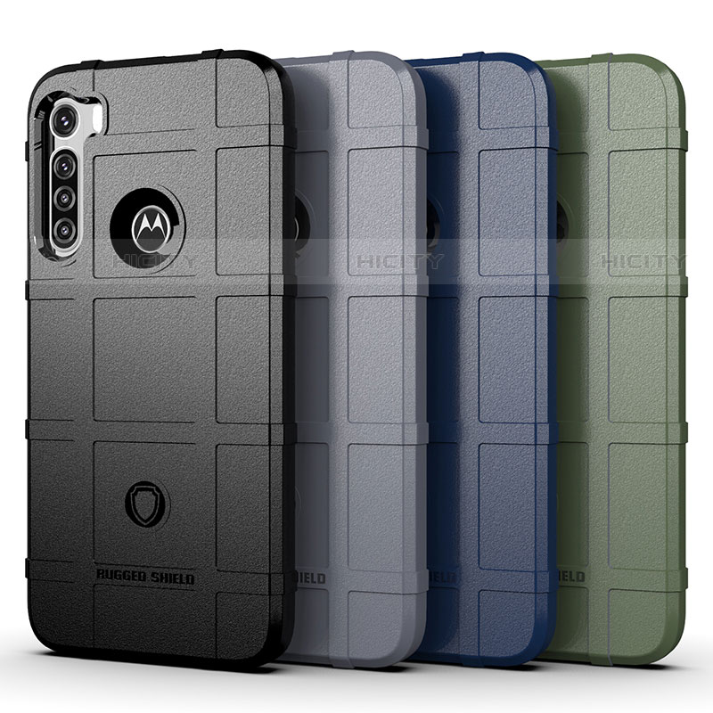 Funda Silicona Ultrafina Goma 360 Grados Carcasa S01 para Motorola Moto One Fusion Plus