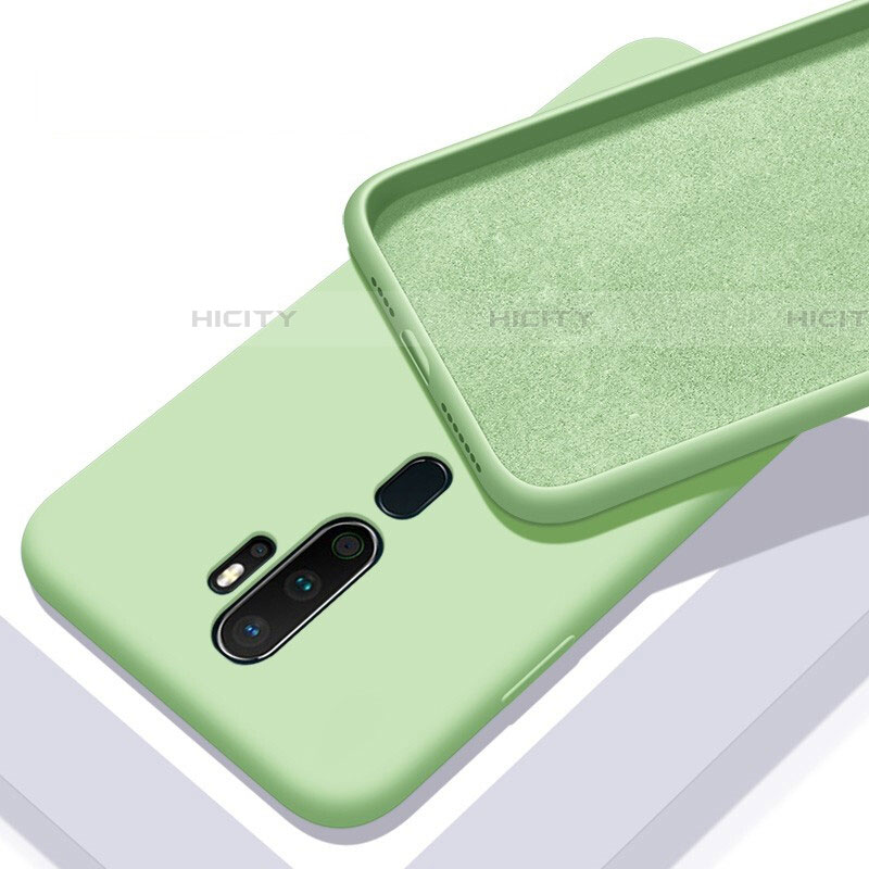 Funda Silicona Ultrafina Goma 360 Grados Carcasa S01 para Oppo A11 Verde