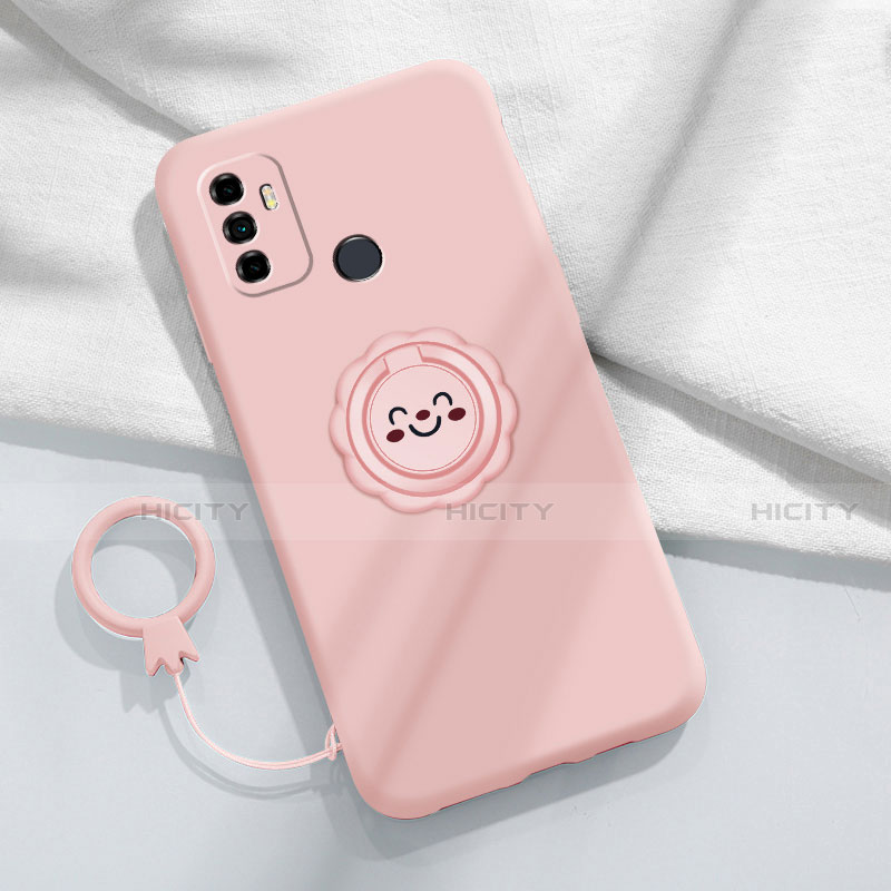 Funda Silicona Ultrafina Goma 360 Grados Carcasa S01 para Oppo A33 Rosa