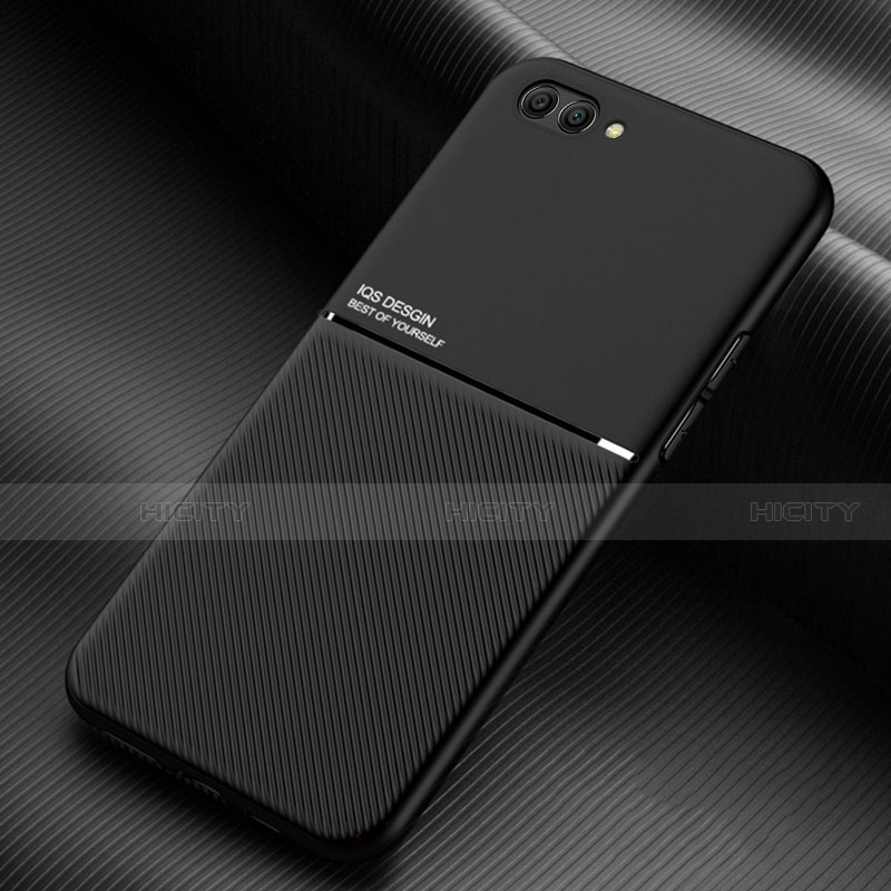 Funda Silicona Ultrafina Goma 360 Grados Carcasa S01 para Oppo A5 Negro