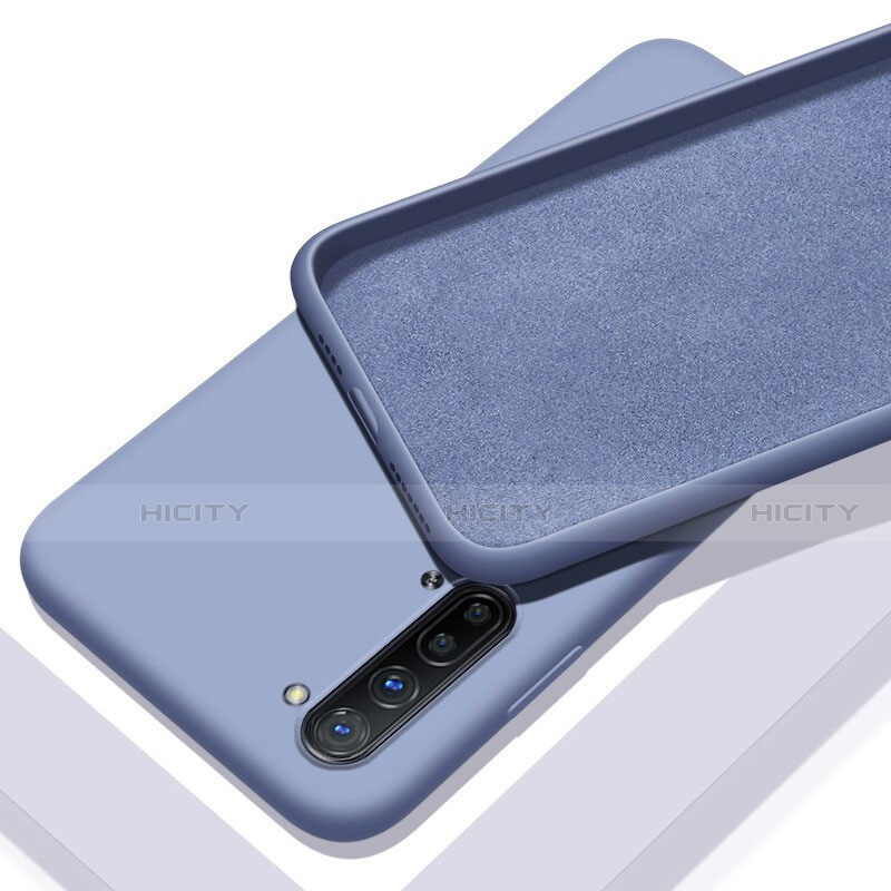 Funda Silicona Ultrafina Goma 360 Grados Carcasa S01 para Oppo F15 Gris