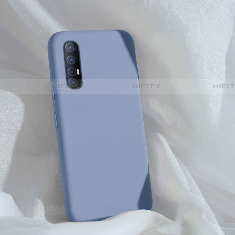 Funda Silicona Ultrafina Goma 360 Grados Carcasa S01 para Oppo Find X2 Neo Gris