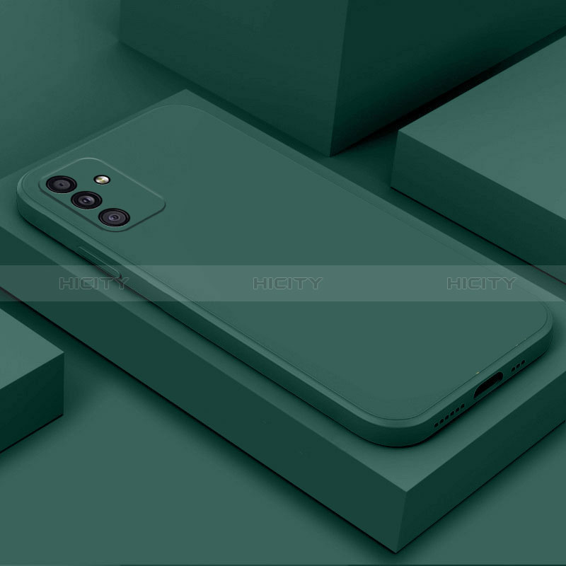 Funda Silicona Ultrafina Goma 360 Grados Carcasa S01 para Samsung Galaxy A04s Verde Noche
