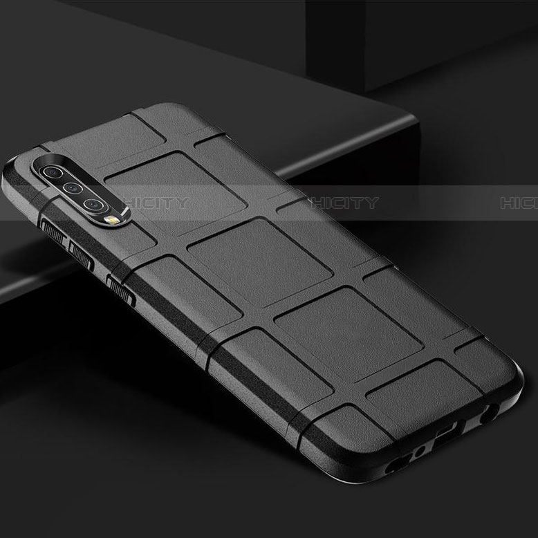 Funda Silicona Ultrafina Goma 360 Grados Carcasa S01 para Samsung Galaxy A90 5G Negro