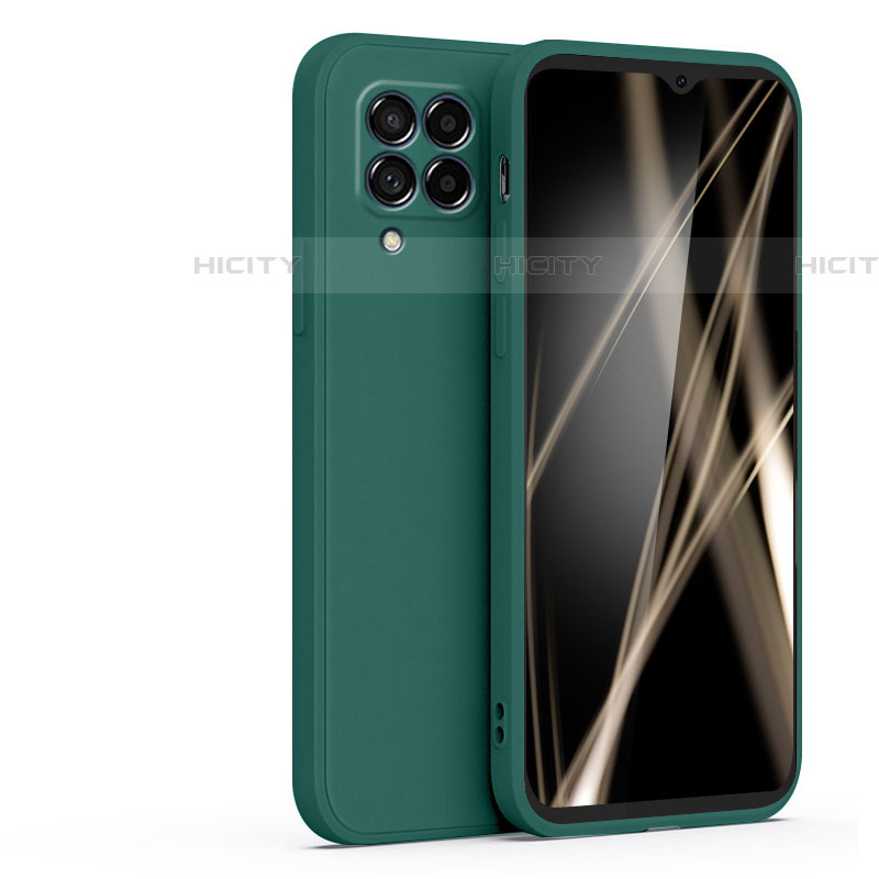 Funda Silicona Ultrafina Goma 360 Grados Carcasa S01 para Samsung Galaxy F22 4G Verde Noche